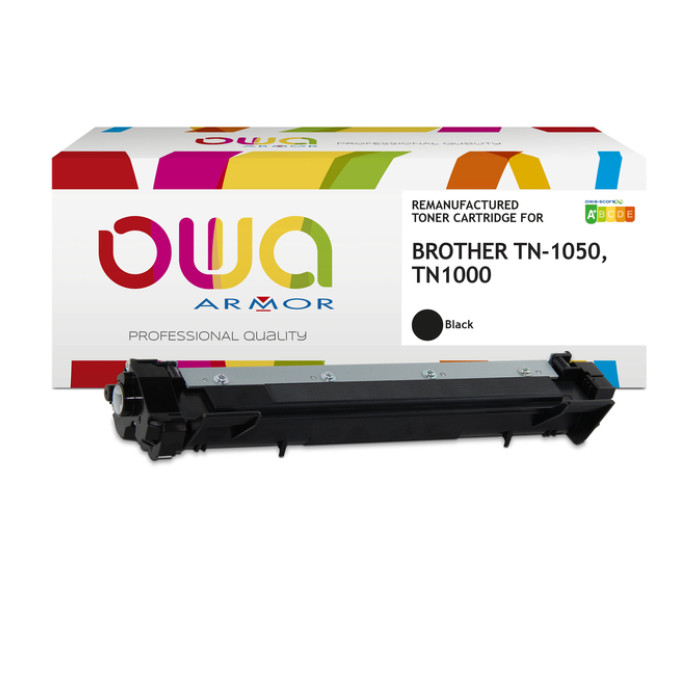 Toner OWA  alternatief tbv Brother TN-1050 zwart jumbo