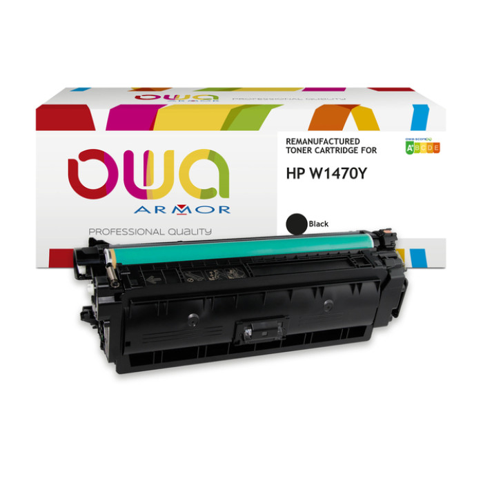 Tonercartridge OWA  alternatief tbv HP W1470Y zwart E