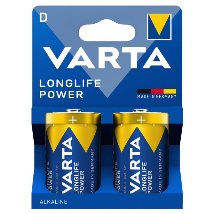 Batterij VARTA Longlife Power 2x D