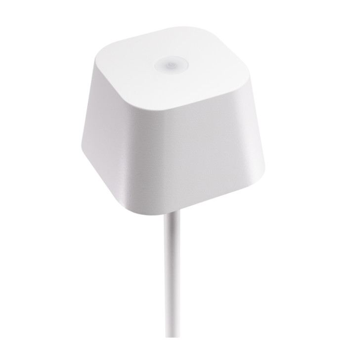 Tafellamp Securit Georgina LED oplaadbaar dimbaar wit