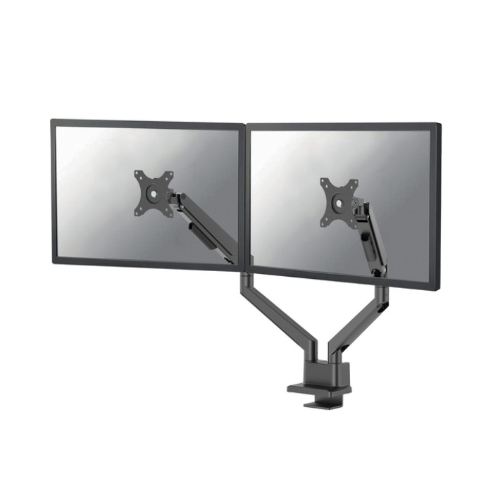 Monitorarm Neomounts NEXT Slim dual 17-32" zwart
