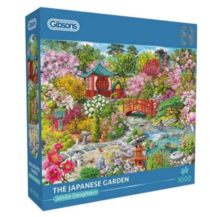 Puzzel Gibsons Japanese Garden 1000 stukjes