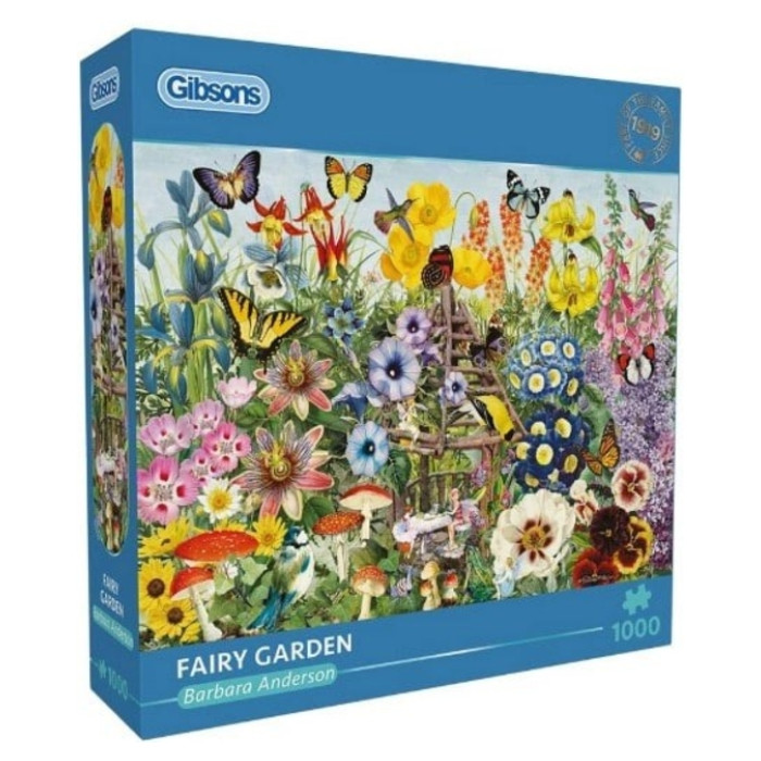 Puzzel Gibsons Fairy Garden 1000 stukjes