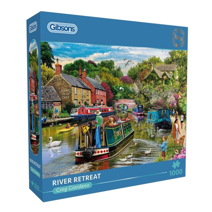 Puzzel Gibsons River Retreat 1000 stukjes
