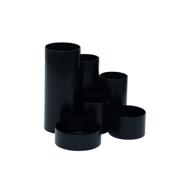 Pennenkoker MAUL tubo 6-vaks Ø150x125mm zwart