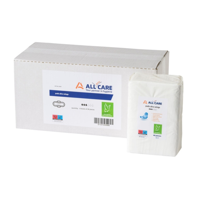 Maandverband MediQo-line Ultra Wings (6 x 40 stuks)