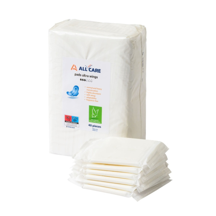 Maandverband MediQo-line Ultra Wings (6 x 40 stuks)