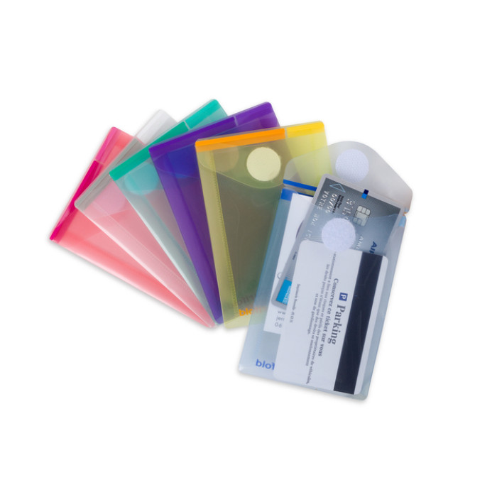 Enveloptas Djois Color Collection A7 verticaal assorti
