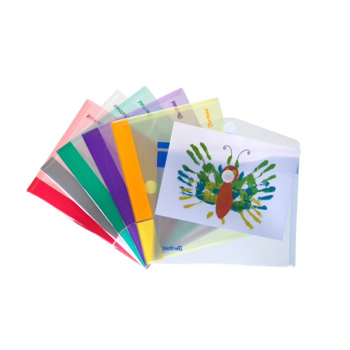 Enveloptas Djois Color Collection A5 horizontaal assorti
