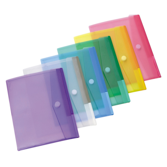 Enveloptas Djois Color Collection A4 horizontaal assorti