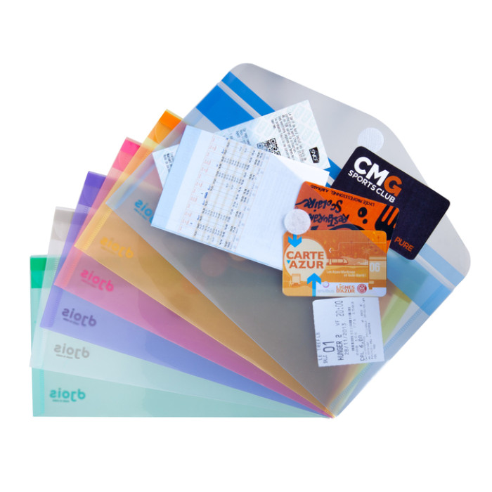 Enveloptas Djois Color Collection A6 horizontaal assorti