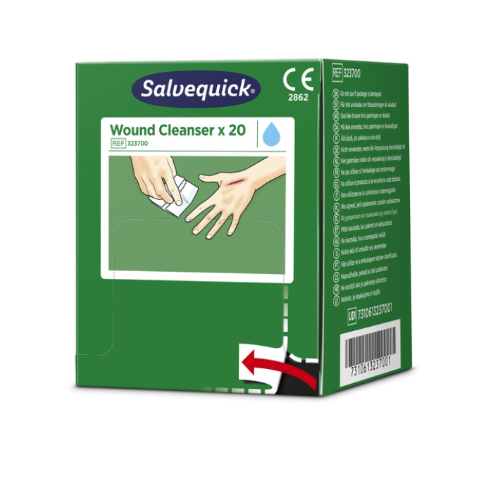 Wondreinigingsdoekjes Salvequick 20 stuks