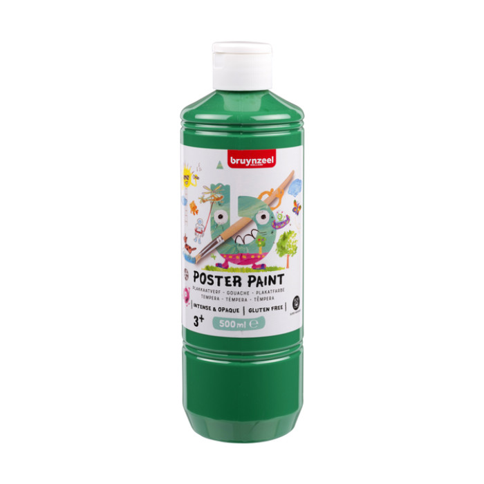Plakkaatverf Bruynzeel groen fles à 500ml