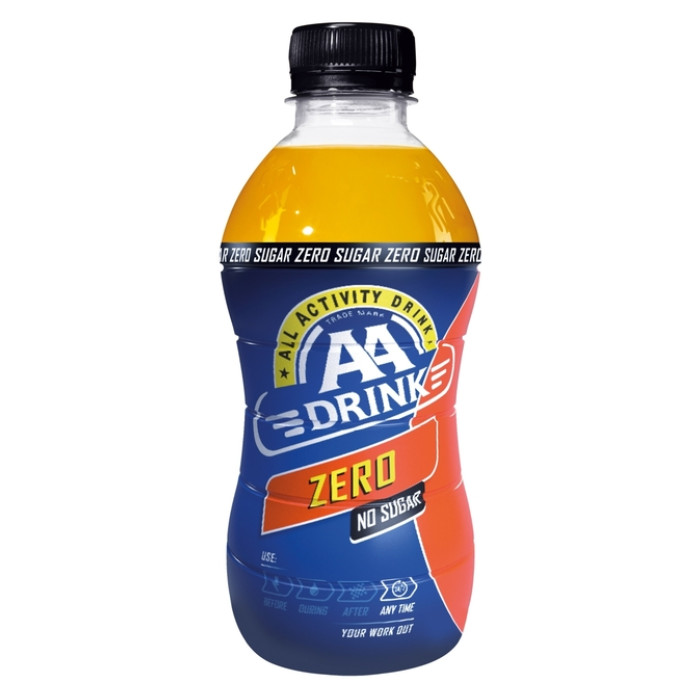 AA Drink zero suikervrij petfles 330ml