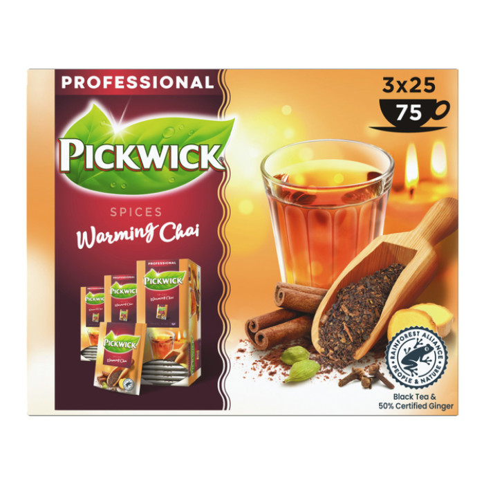 Thee Pickwick warming chai 25x1.5gr