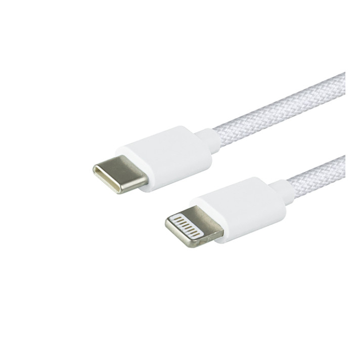 Kabel Green Mouse USB-C to Lightning data Woven 2m