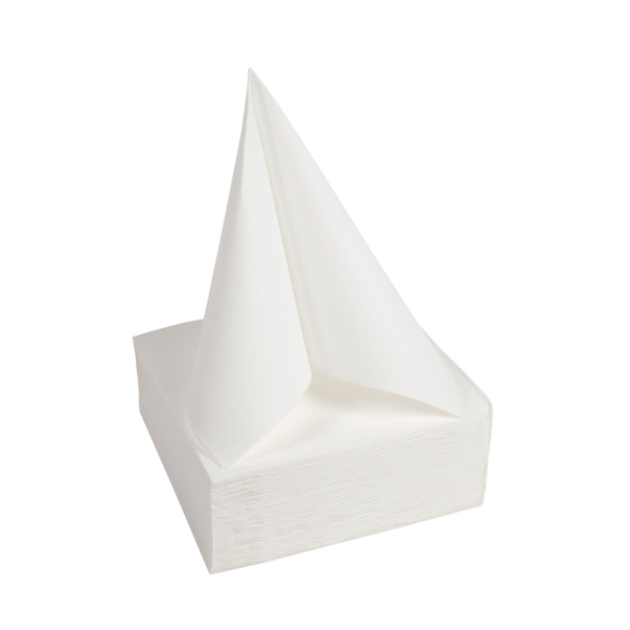 Servet Pronappe 1/4 vouw 2-laags 380x380mm 40 vel wit