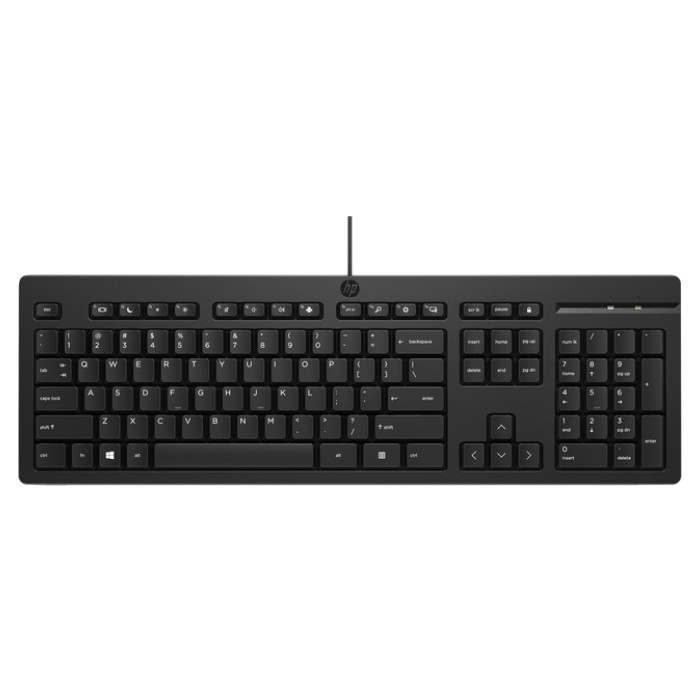 Toetsenbord HP 125 USB bedraad QWERTY