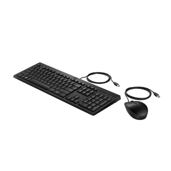 Toetsenbord + muis HP 225 bedraad QWERTY