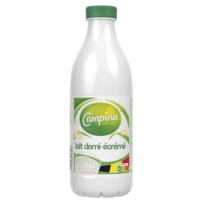 Melk Campina halfvol petfles houdbaar 1 liter