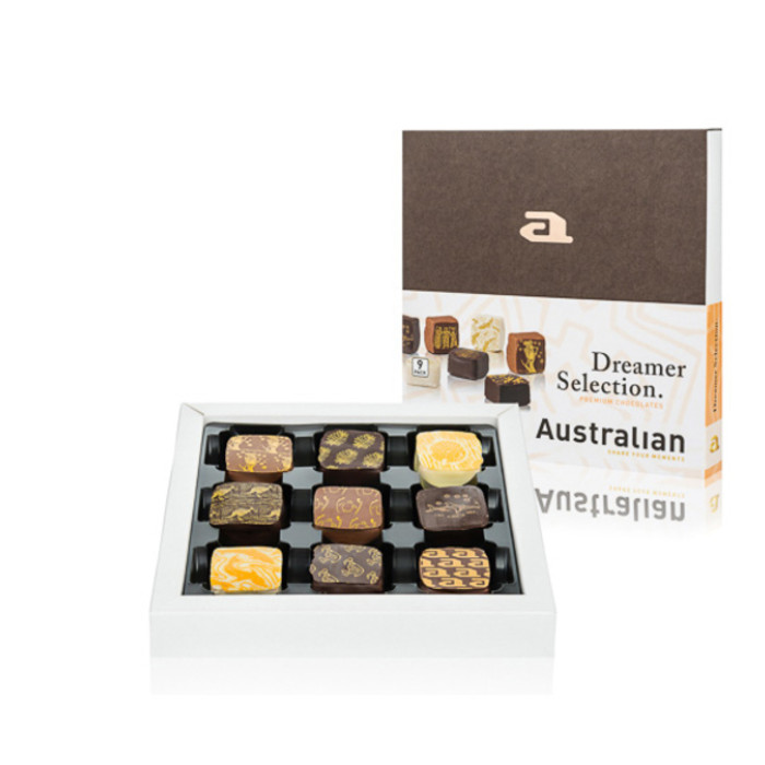 Chocolade bonbons Australian Dreamer Selection 9-pack
