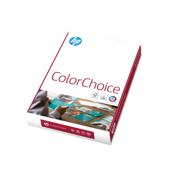 Kleurenlaserpapier HP Color Choice A4 200gr wit 250vel