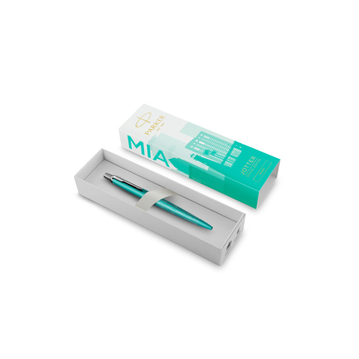 Balpen Parker Jotter special edition Miami turquoise CT medium