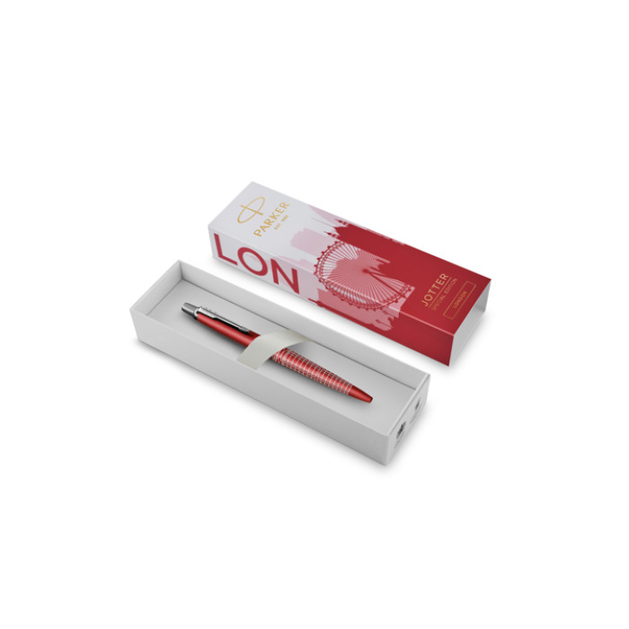 Balpen Parker Jotter special edition London red CT medium