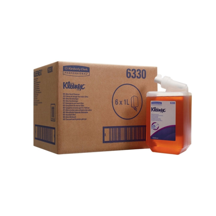 Handzeep Kleenex Ultra vloeibaar amber 1000ml 6330