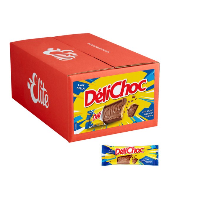 Koekjes Elite délichoc melk 110 stuks
