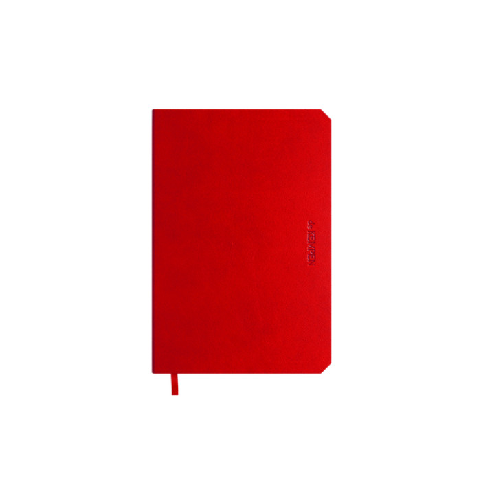 Notitieboek de KEMPEN Poppy 110x160mm lijn 160 pagina's 90gr rood