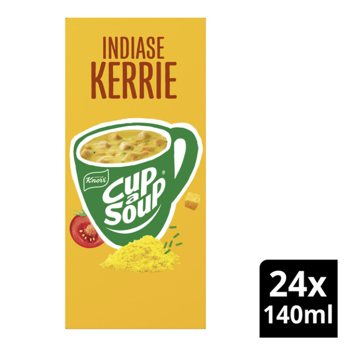 Cup-a-Soup Knorr Indiase kerrie 24x140ml
