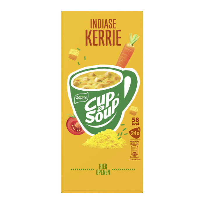 Cup-a-Soup Knorr Indiase kerrie 24x140ml