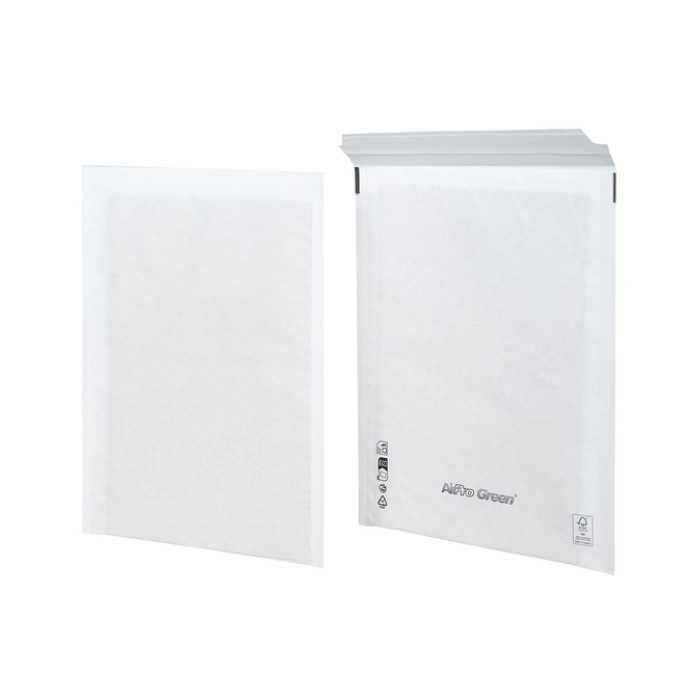 Luchtkussenenvelop AirPro Green IEZZY 17/G 250x350mm wit 100 stuks