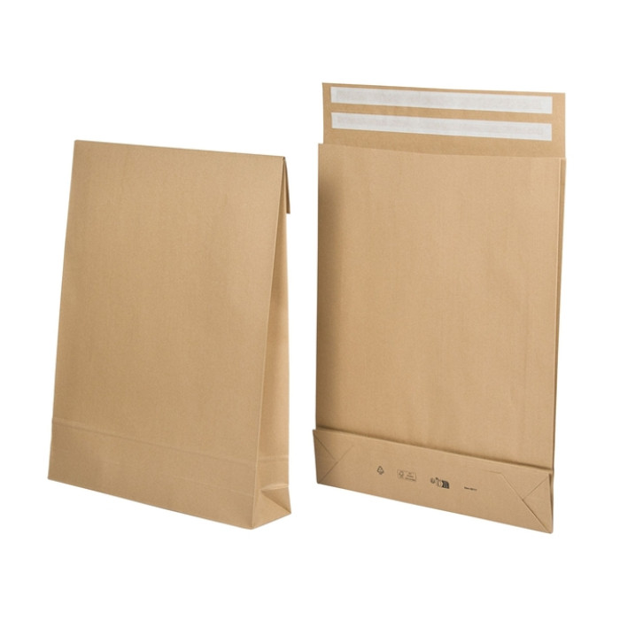 E-Commerce envelop IEZZY 350x450x80+100mm met retoursluiting br 200st