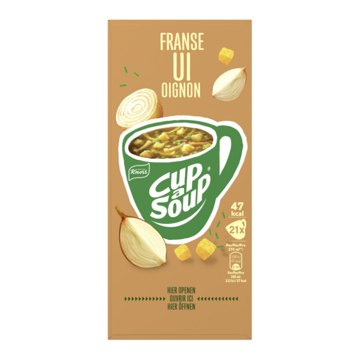 Cup-a-Soup Knorr Franse ui 21x175ml