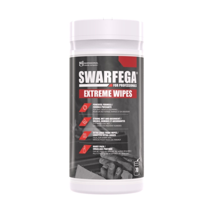 Handreinigingsdoek SCJ Swarfega Extreme Wipes 70 vel