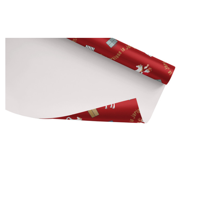 Inpakpapier Sint en Co 200x70cm assorti