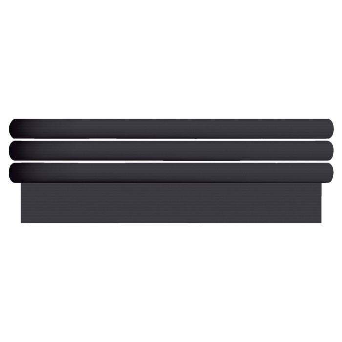 Kaftpapier Kangaro 500x50cm kraft 60gr zwart set à 3rol
