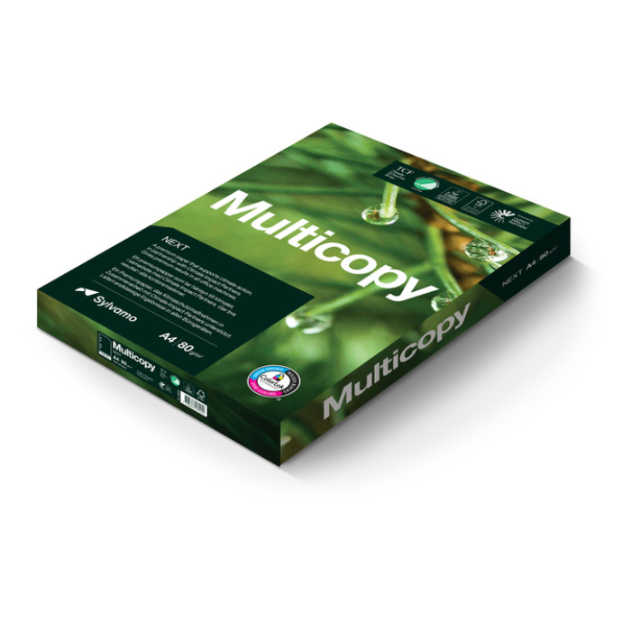 Kopieerpapier Multicopy NEXT A4 80gr wit 500 vel