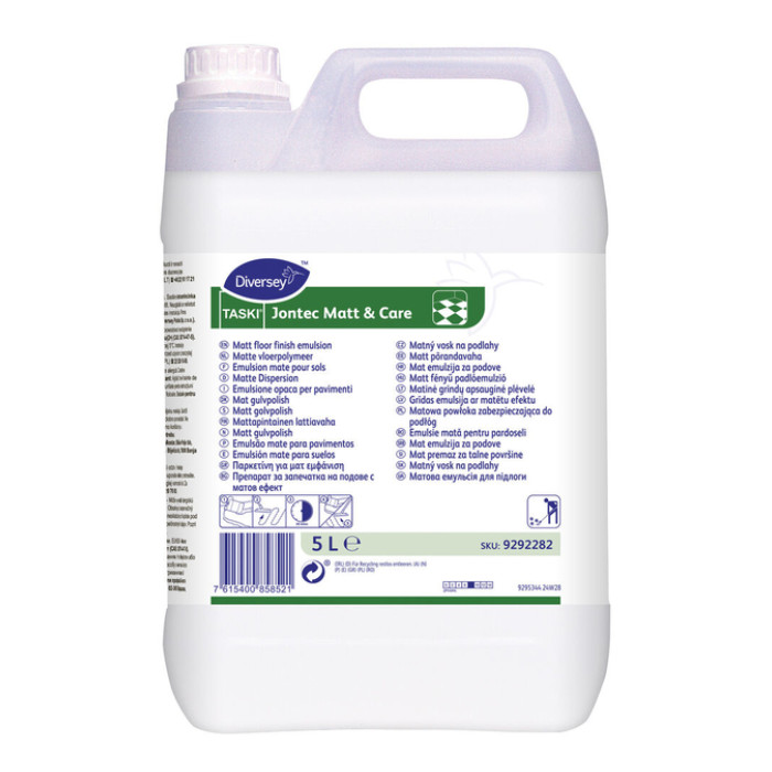 Vloeremulsie Taski Jontec Matt & Care 5 Liter