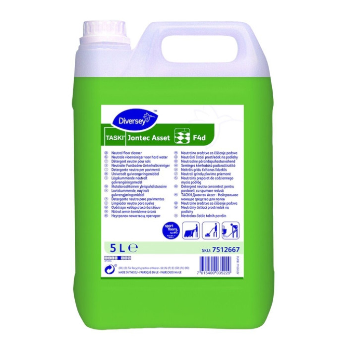 Vloerreiniger Taski Jontec Asset F4d neutraal 5 Liter