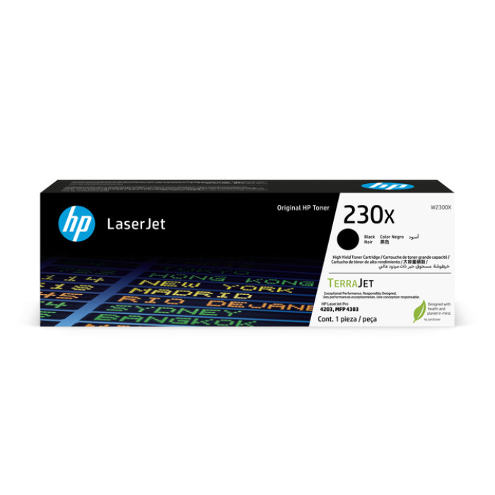 Tonercartridge HP W2300X 230X zwart