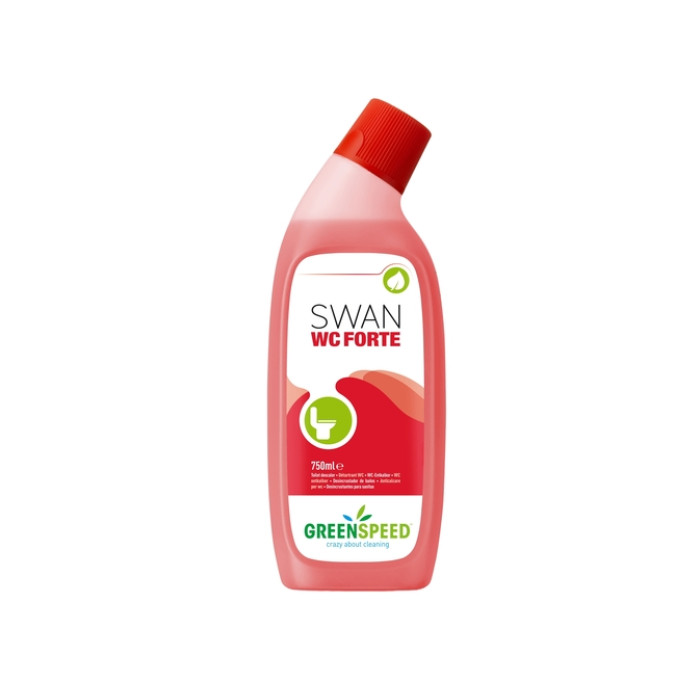 Toiletreiniger Greenspeed Swan WC Forte 750ml rood