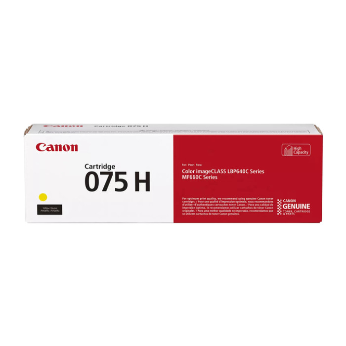 Tonercartridge Canon 075HY geel