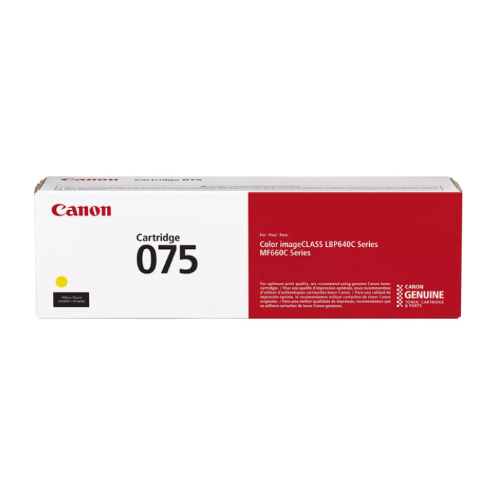 Tonercartridge Canon 075Y geel