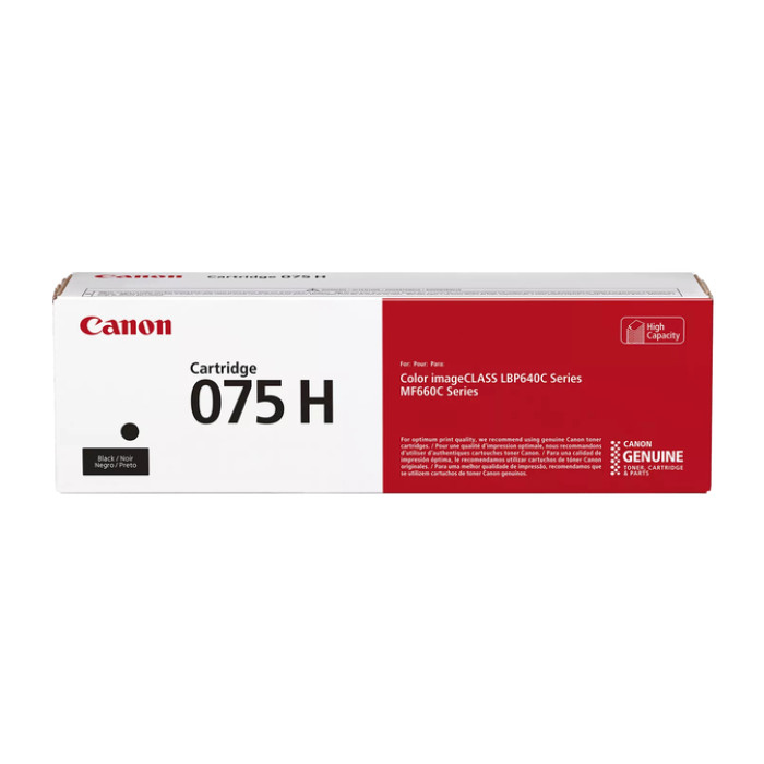 Tonercartridge Canon 075HBK zwart