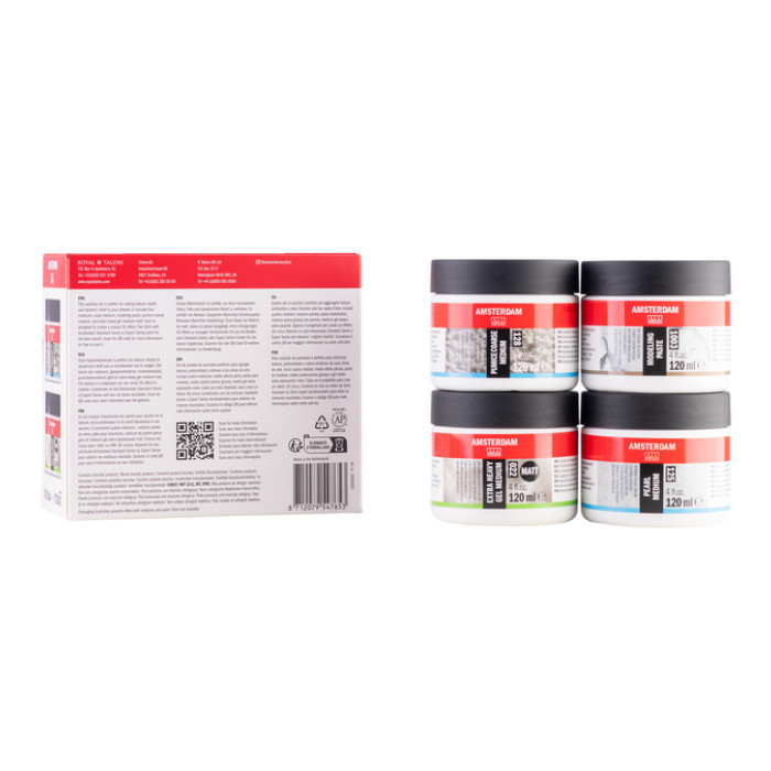 Mediumset Amsterdam Mini Sculpt & Shape set à 4 stuks 120ml