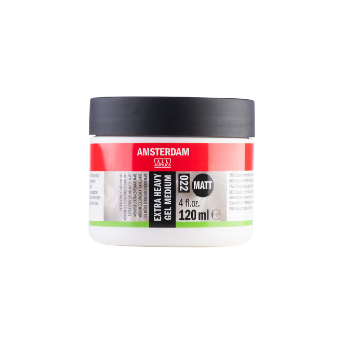 Medium Amsterdam Mini 022 extra heavy gel mat 120ml