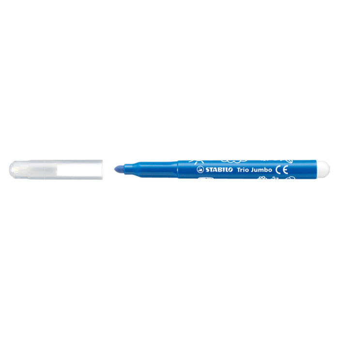 Viltstift STABILO Trio Jumbo 380 XL assorti classpack à 144 stuks